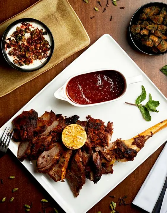 Tandoori lamb chops