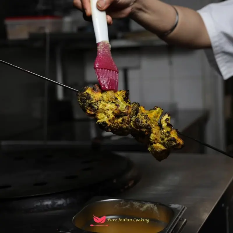 Straight from the clay oven at Pure Indian Cooking, Indian restaurant in Fulham